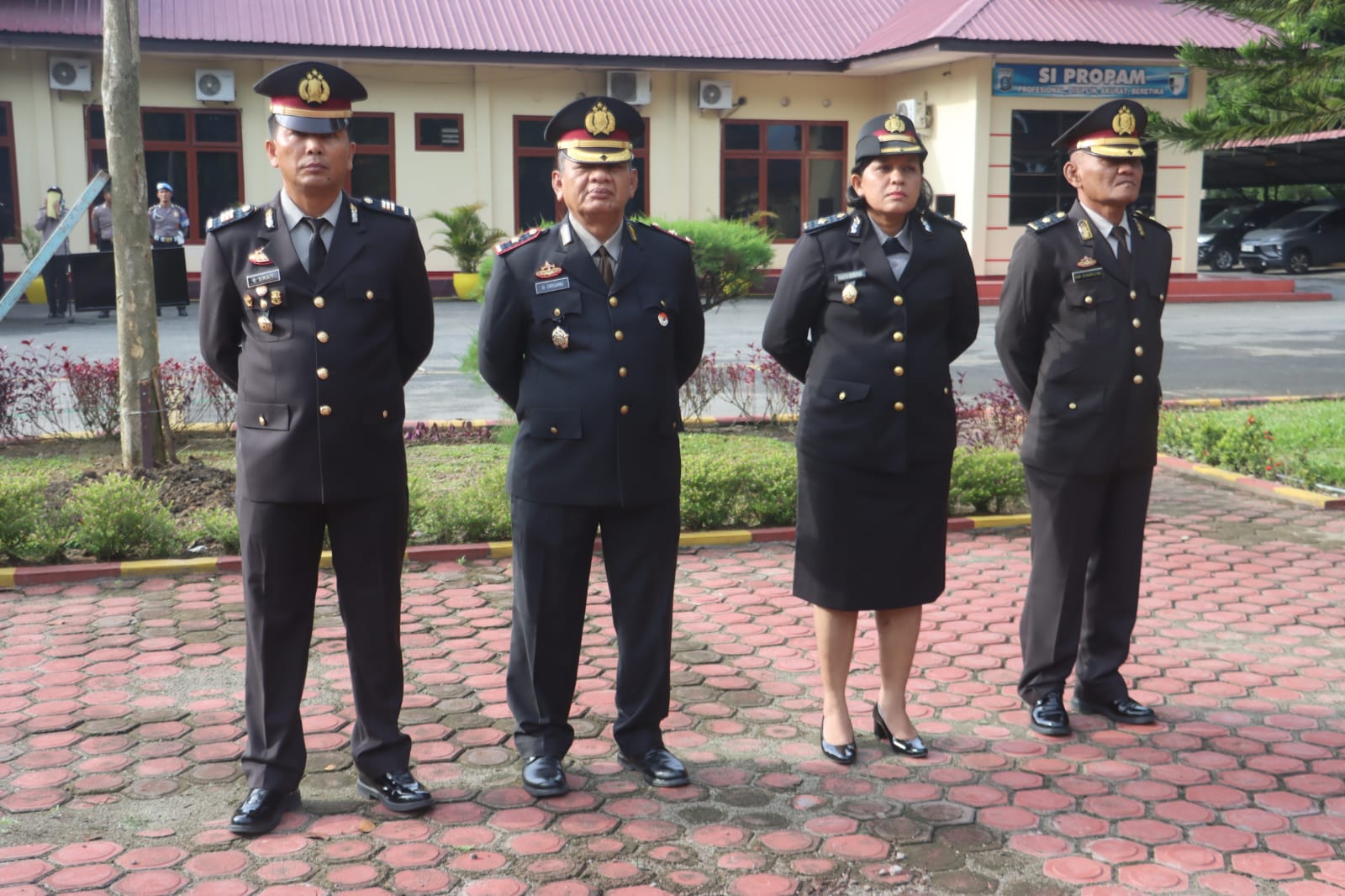 Waka Polres Langkat, Kompol Henman Limbong, SP, S.I.K, Pimpin Upacara Peringatan Hari Lahir Pancasila