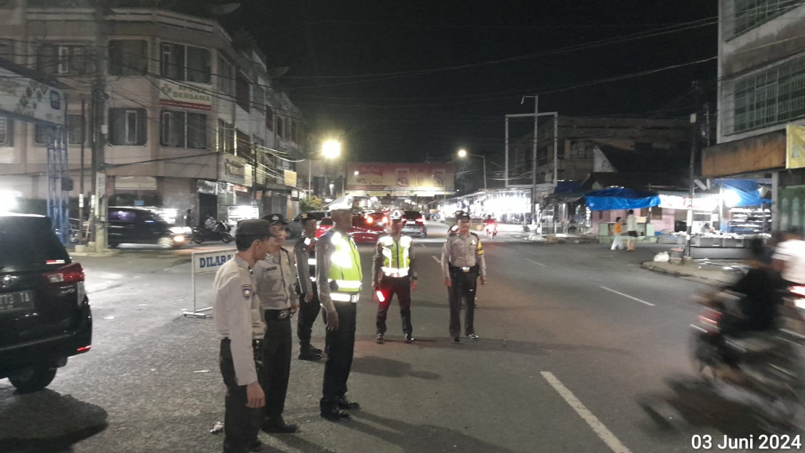 Antisipasi Tindak Kejahatan, Kapolres Pematang Siantar Kerahkan Personil Patroli Shelter