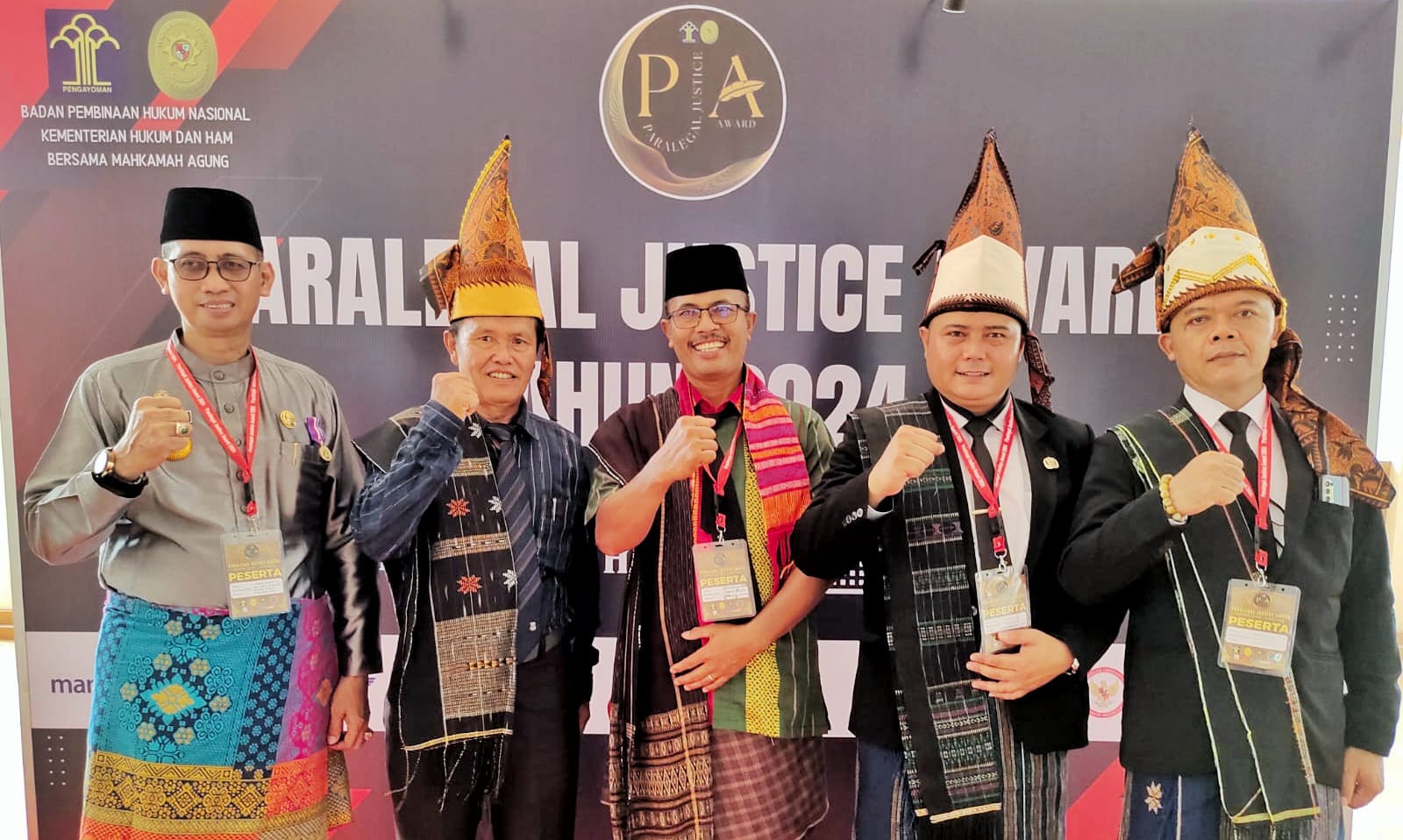 Kabupaten Simalungun Raih Penghargaan Panselda Terbaik di Voting TOP Favorit Publik Paralegal Justice Award 2024