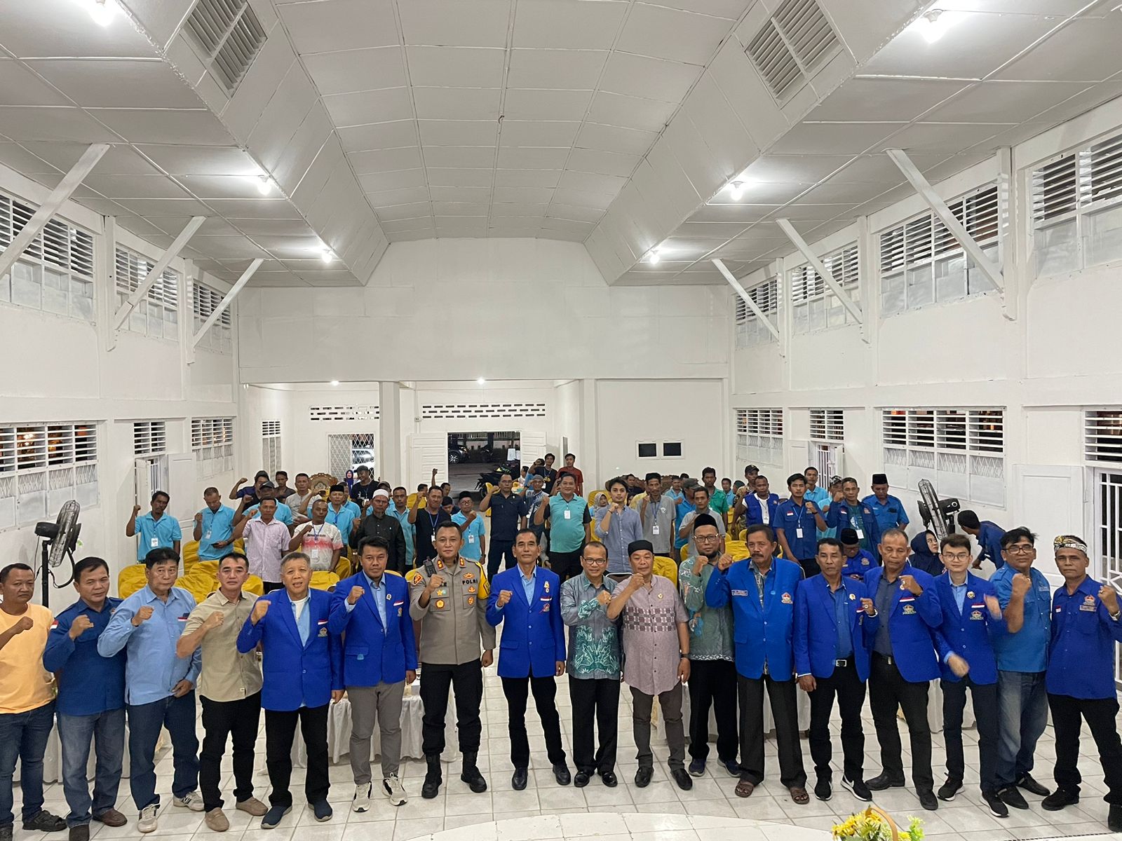 Kapolres Tanjung Balai Hadiri Muscab DPC HNSI, Sampaikan Dukung Kerja Pemerintah