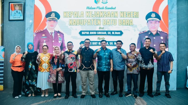 Pj. Bupati Nizhamul Gelar Pisah Sambut Kajari Batu Bara