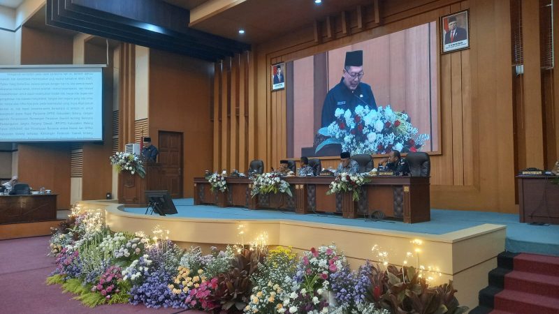 Penyampaian RP-JPD Kabupaten Malang 2025 – 2045, Dan Persetujuan Bersama Terhadap APBD 2023
