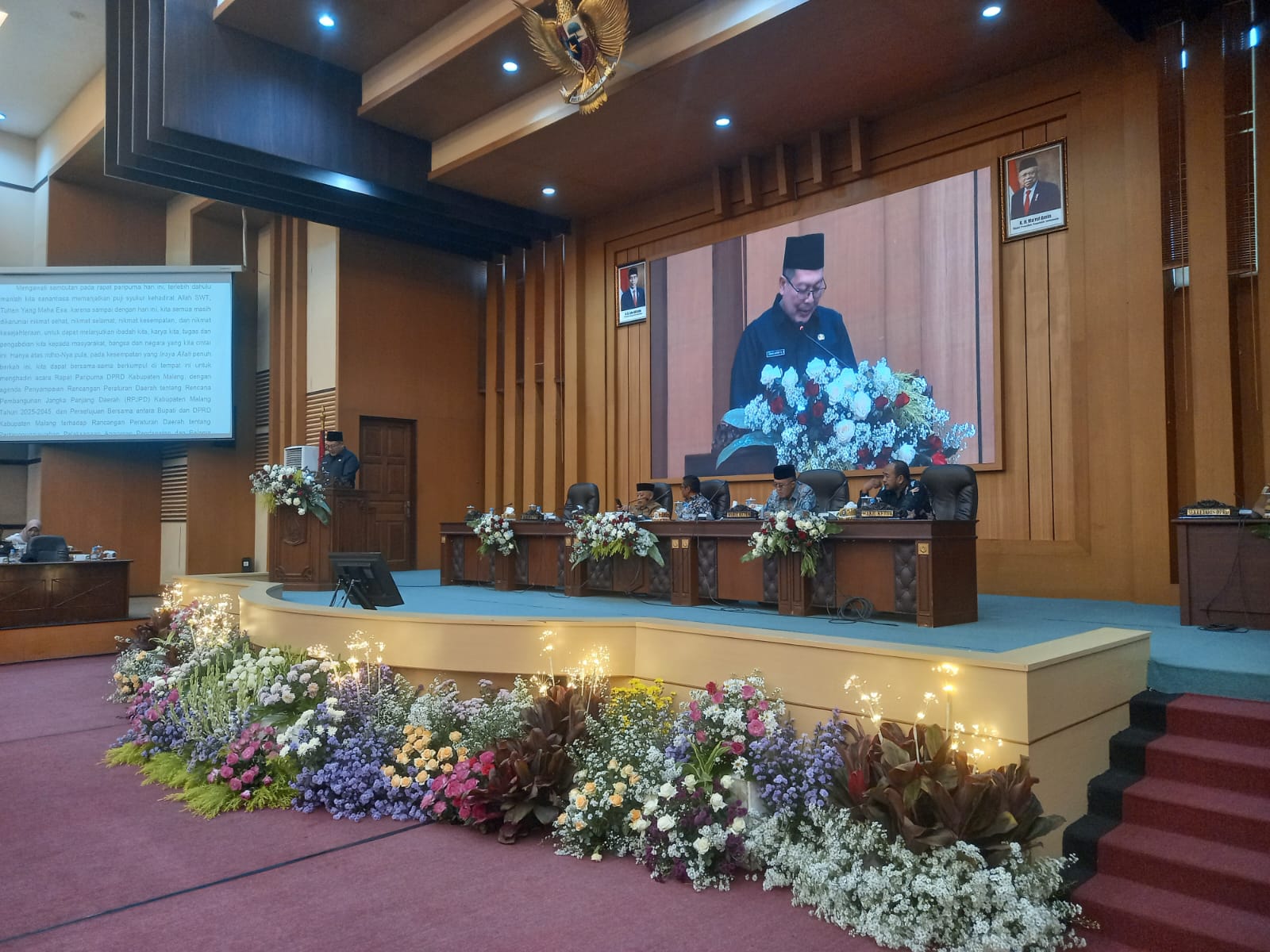 Penyampaian RP-JPD Kabupaten Malang 2025 – 2045, Dan Persetujuan Bersama Terhadap APBD 2023