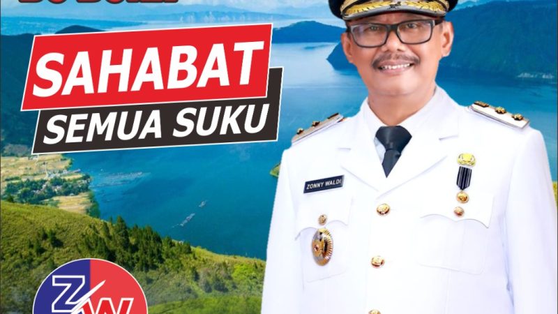 Zonny Waldi Maju Balon Bupati, Harapan Baru Masyarakat Simalungun