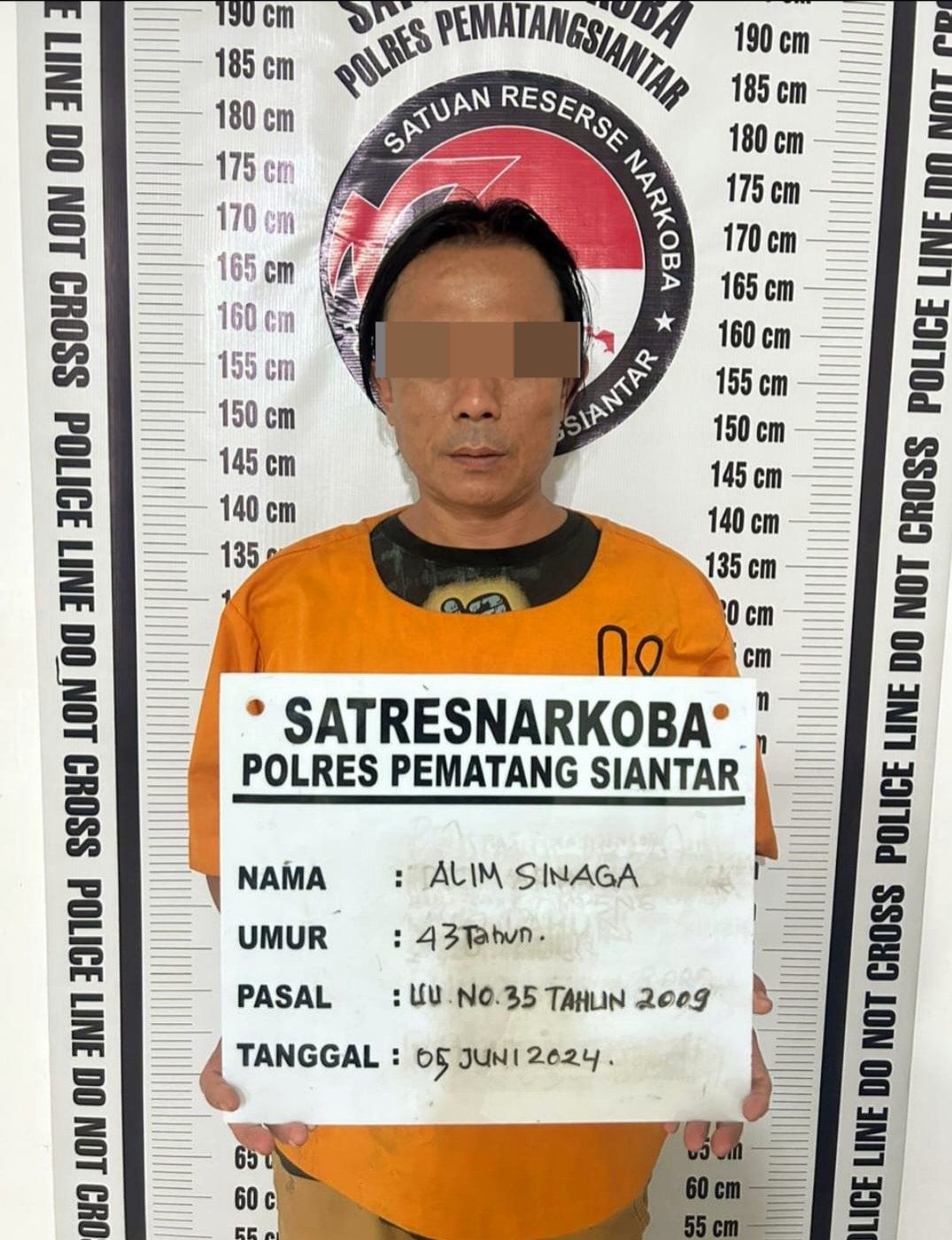 Bawa Sabu Di Depan Penginapan Binnaling,Polres Pematangsiantar Tangkap Residivis
