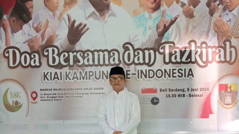Gelar Doa Bersama, Kyai Kampung Berharap Prabowo Realisasikan Janji Kampanye