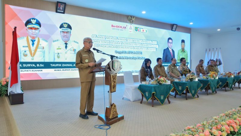 Bupati Asahan Buka Secara Resmi Pelaksanaan Test Asesmen