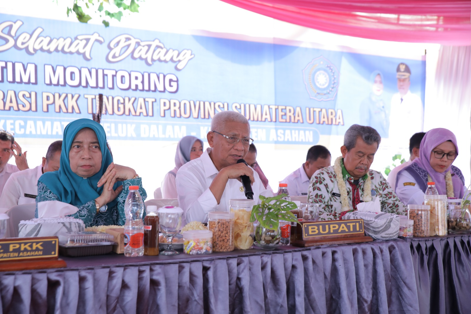 Tim Evaluasi Penilaian Lomba TP. PKK Provsu Lakukan Penilaian Kepada Desa/Kelurahan yang Ikuti Lomba