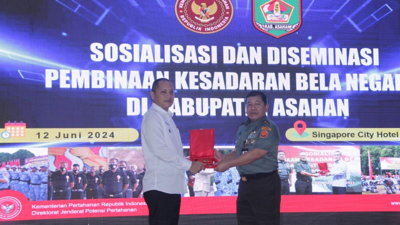 Bupati Asahan Hadiri Sosialisai dan Diseminasi Pembinaan Kesadaran Bela Negara