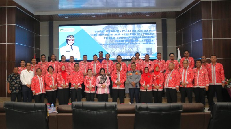 Wali Kota Pematangsiantar Hadiri Penandatanganan Fakta Integritas dan Komitmen Kepatuhan Kode Etik dan Kode Perilaku ASN