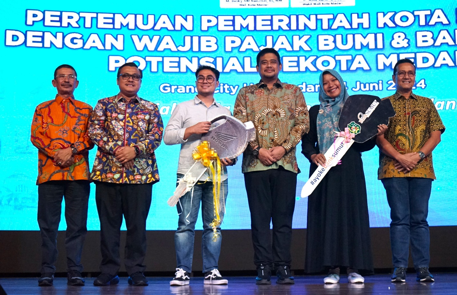 Bapenda Kota Medan Menggelar Pertemuan Dengan  Wajib Pajak dan Bumi Bangunan Potensial se-Kota Medan