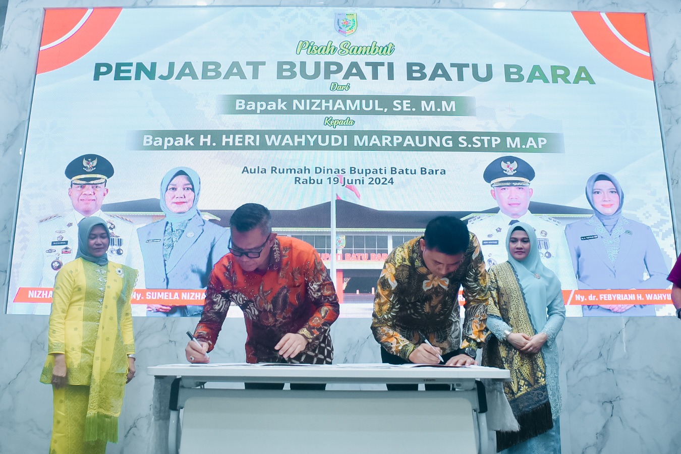 Pemkab Batu Bara Gelar Pisah Sambut Penjabat Bupati Batu Bara