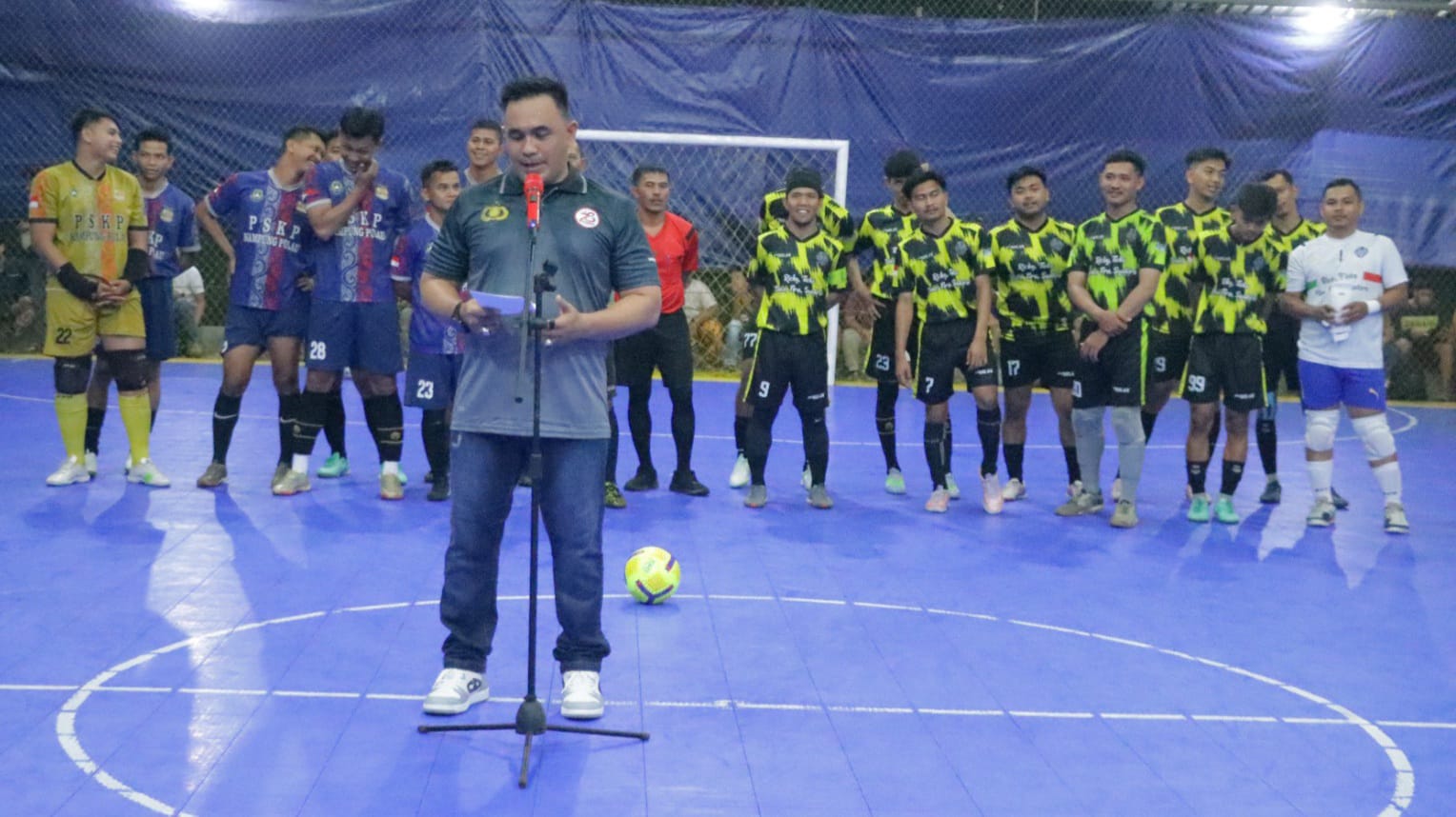 Bentuk Kedekatan Polri dengan Masyarakat, Polres Inhu Gelar Turnamen Futsal