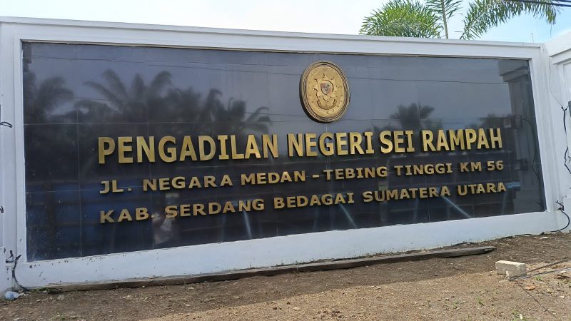 Hakim Ketua PN Sei Rampah Vonis Bandar Sabu 2,7 Kg Hanya 14 Tahun Penjara