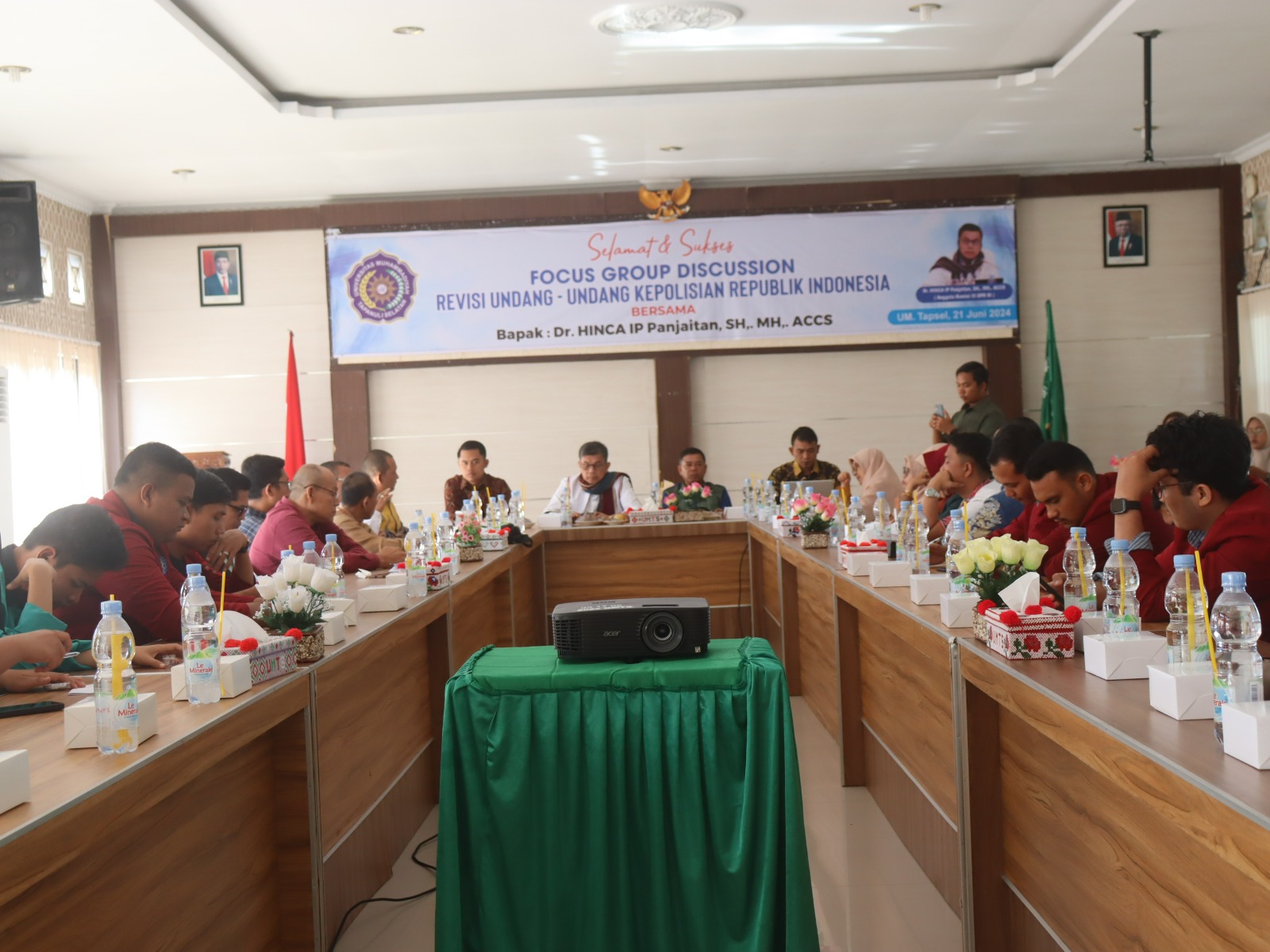FGD di UM Tapsel, DPR RI: Usia Pensiun Polri 60 Tahun Masuk Akal