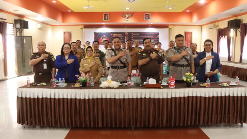Kapolres Pematangsiantar Ikuti Zoom Meeting Grand Launching Aplikasi Pelayanan Perizinan Penyelenggaraan Event