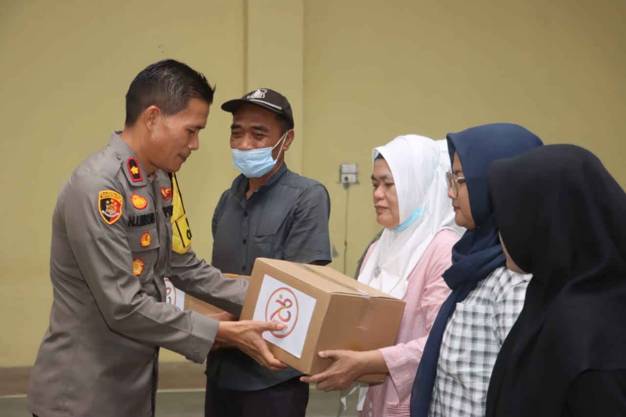 Kepolisian Republik Indonesia Gelar Baksos Dan Bansos Serentak, Sambut HUT ke-78 Bhayangkara