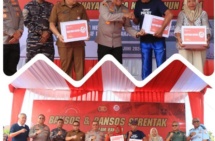 HUT Bhayangkara ke-78, Polda Sumbar salurkan Bansos untuk Masyarakat