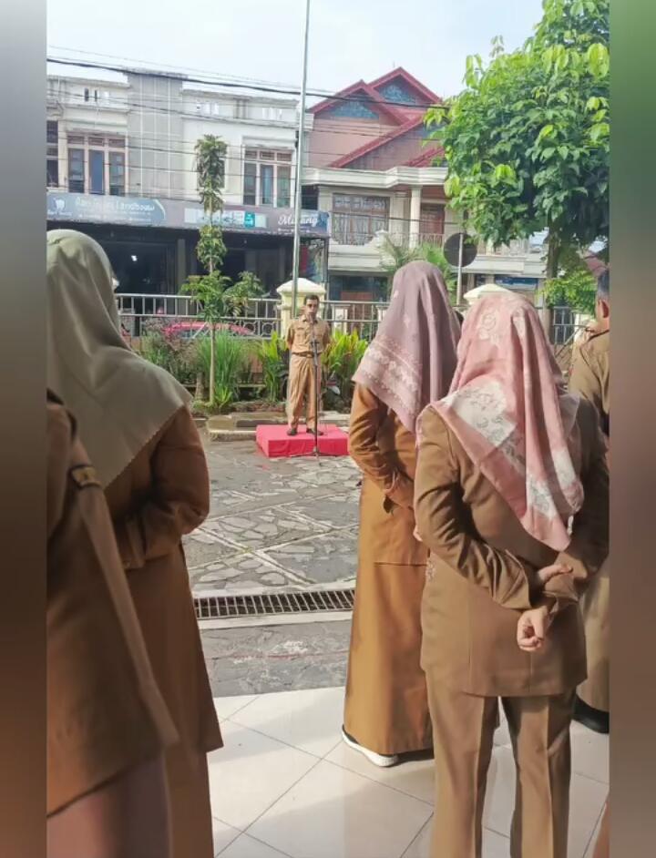 DPP Bukittinggi Melaksanakan Apel Pagi