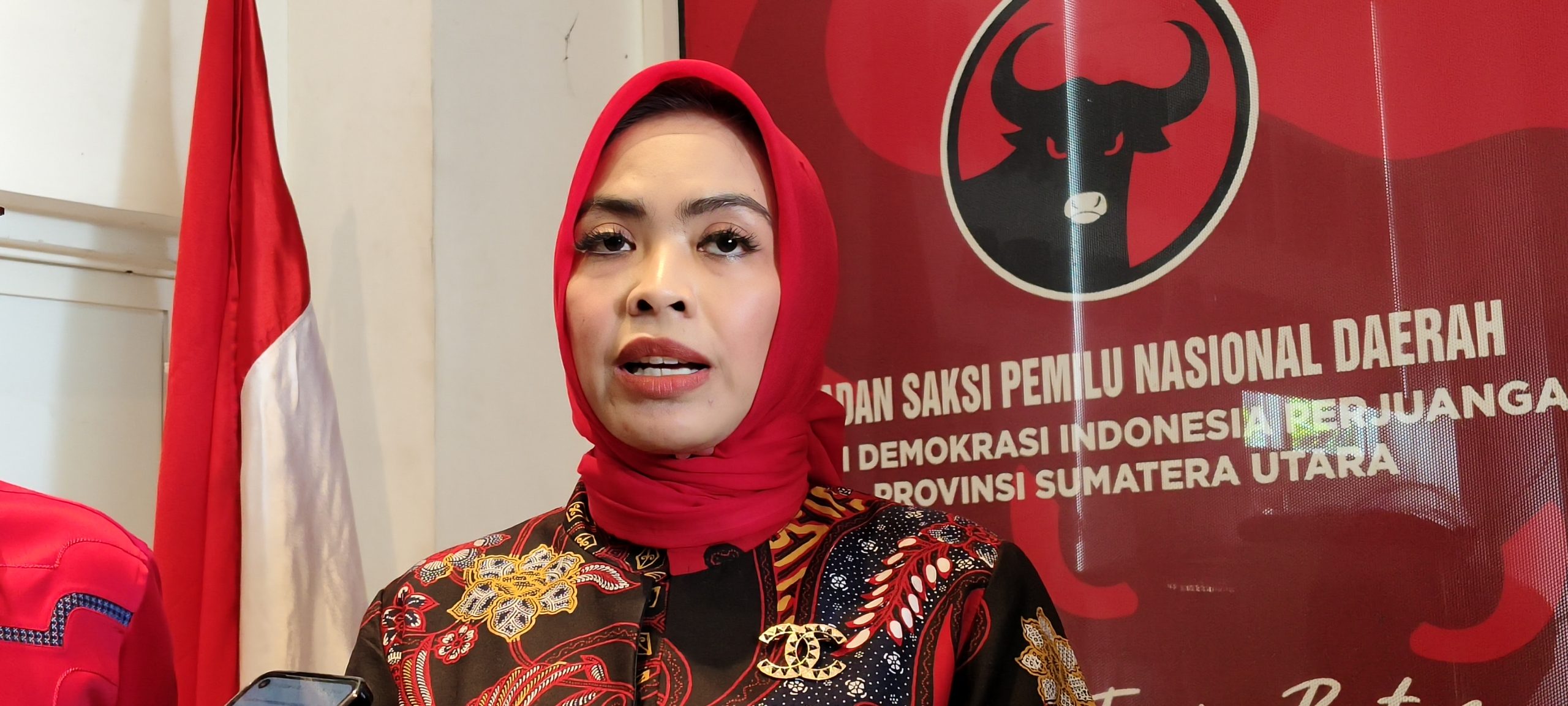 Ikuti Tes Wawancara di PDIP Sumut, Maya Hasmita Tawarkan Pembangunan Merata di Labuhanbatu