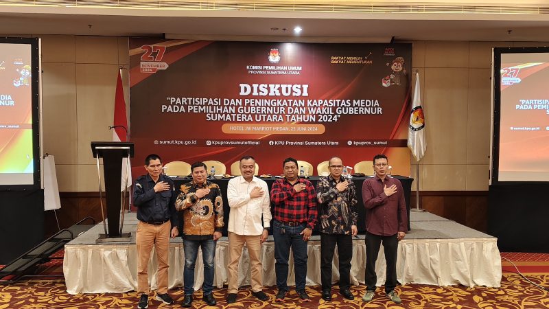 Amru Lubis Terpilih Ketua Koordinator Wartawan Unit KPU Sumut