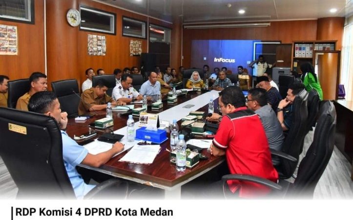 Komisi IV DPRD Medan Gelar RDP Terkait Pencemaran Lingkungan dan Infrastruktur 