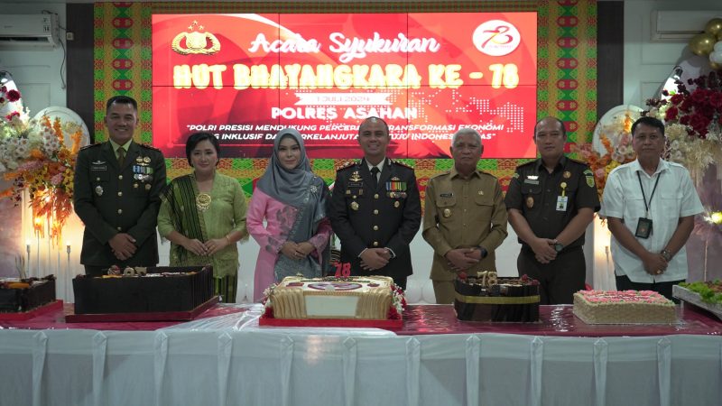 Bupati Asahan Hadir Dalam HUT Bhayangkara Ke-78