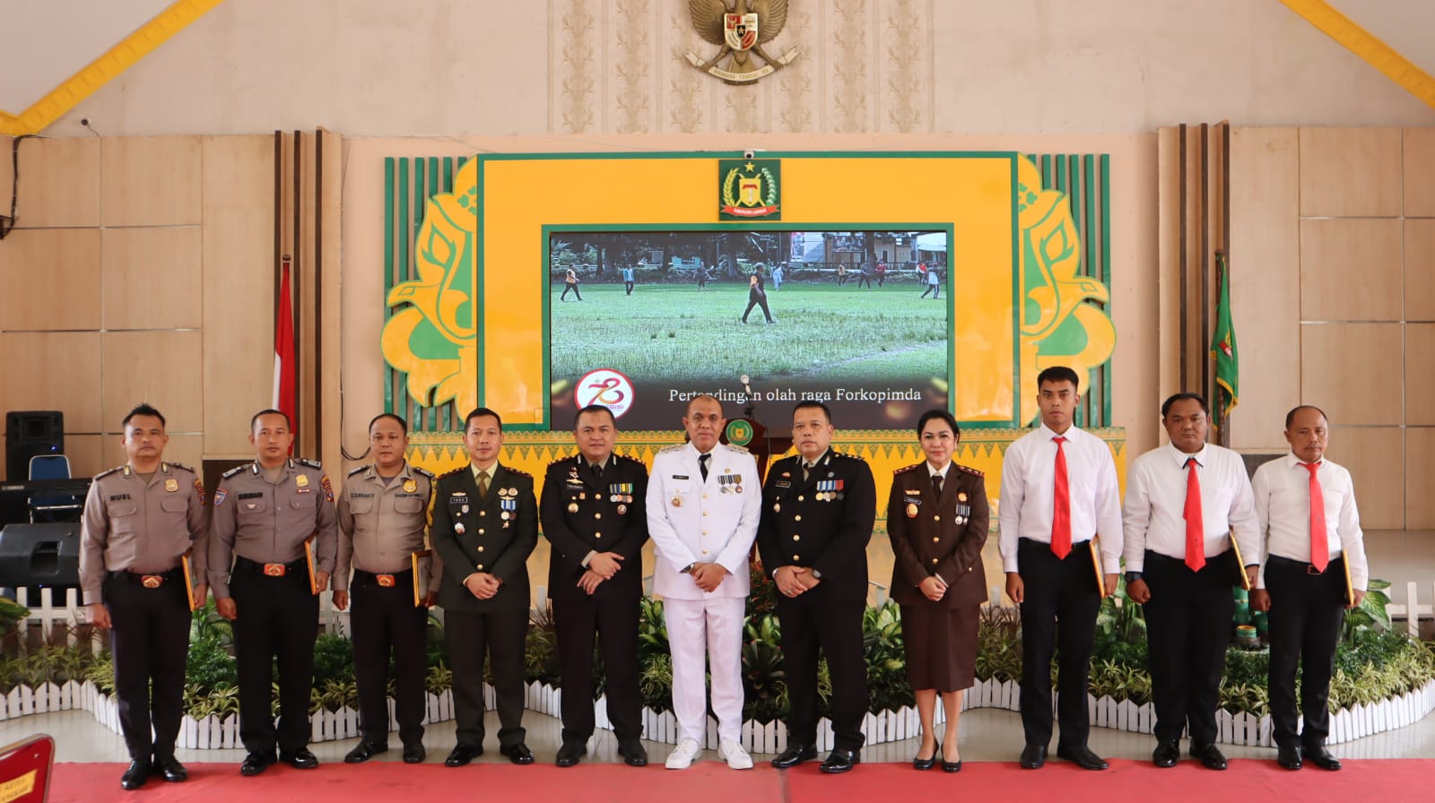 Kapolres Langkat Pimpin Upacara HUT Bhayangkara ke-78 Tahun 2024