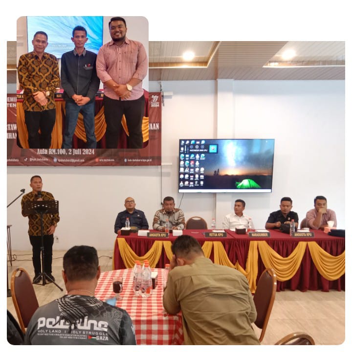 KPU Batu Bara Harapkan Wartawan Ikut Serta Berperan Sukseskan Pilkada Serentak Tahun 2024