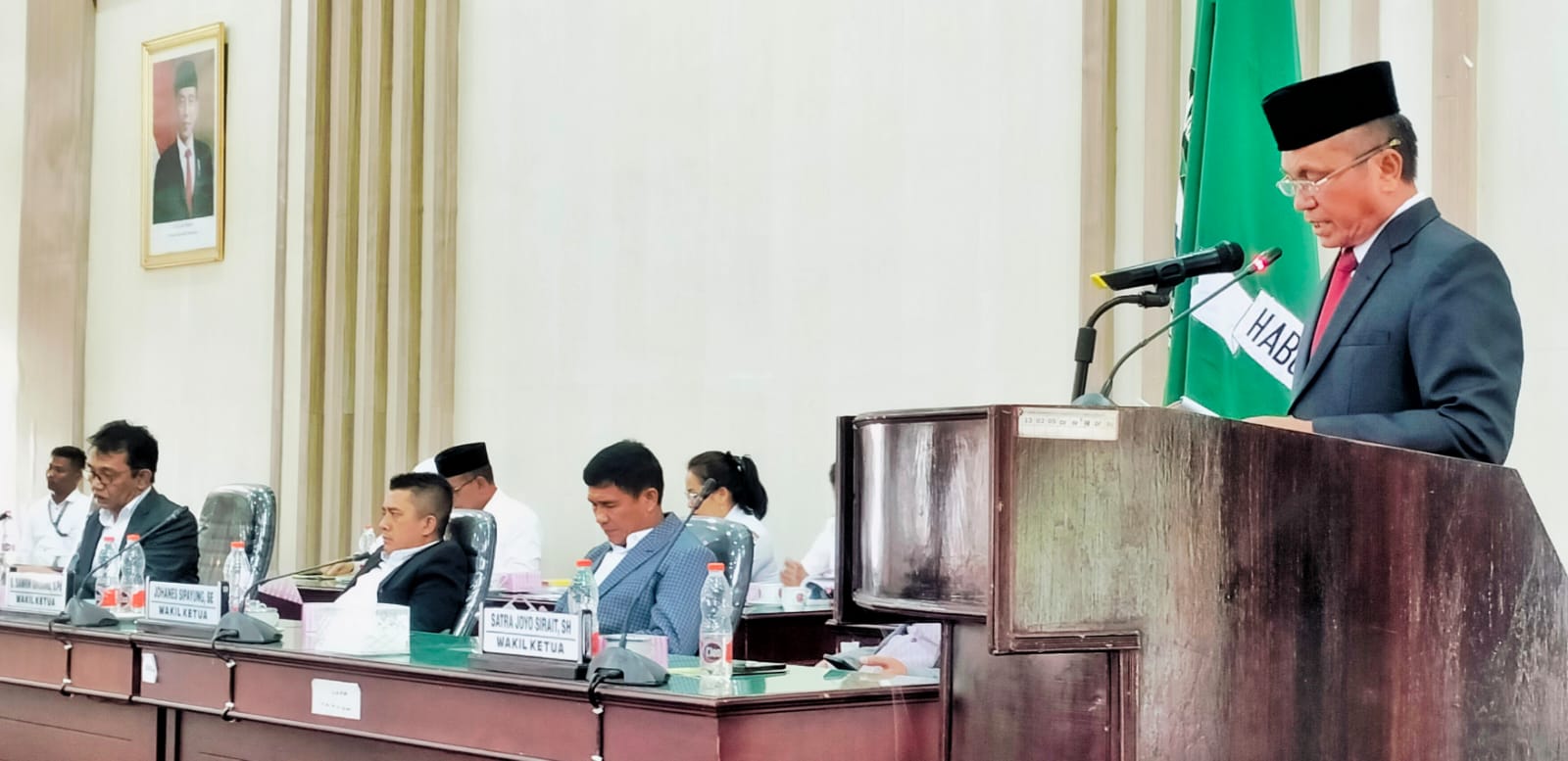 Pemkab Simalungun Sampaikan Nota Pengantar Ranperda Pertanggungjawaban APBD TA 2023 ke DPRD