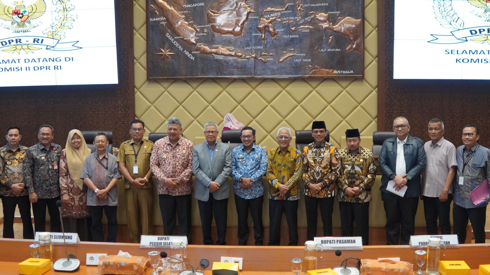 Komisi II DPR-RI Bahas RUU Kab/Kota, Bupati Safaruddin Sampaikan Sejumlah Usulan