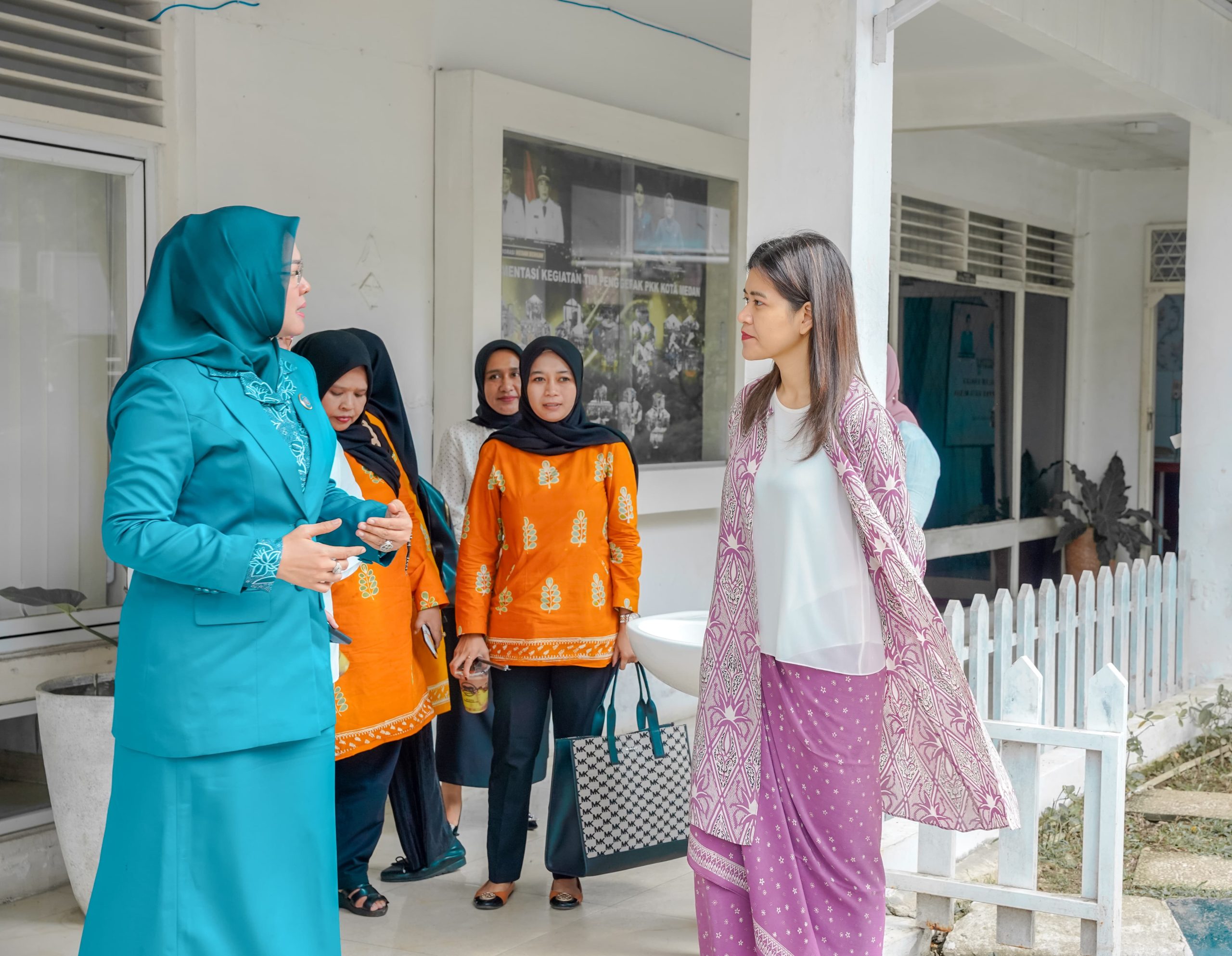 TP PKK Palu Pelajari Kesuksesan 10 Program Pokok PKK di Medan