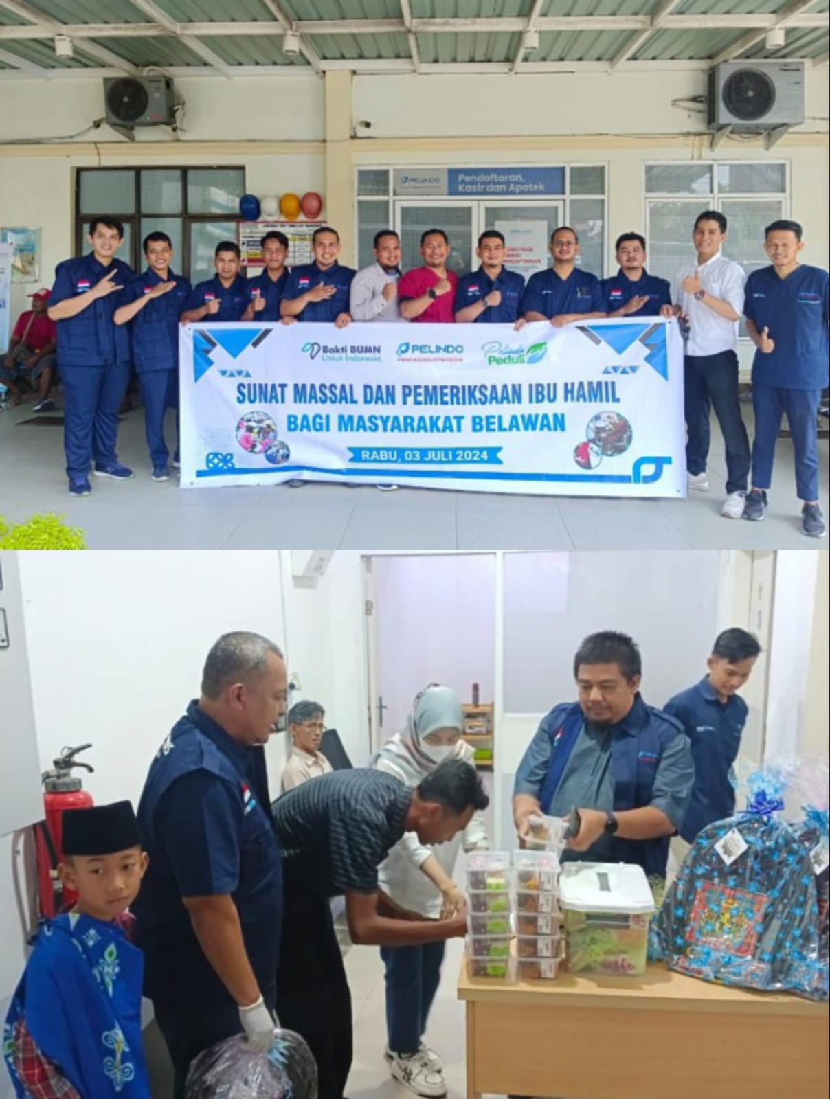 Gelar Pemeriksaan Kehamilan dan Sunat Massal Gratis, RS Prima Husada Cipta Medan Serius Berkontribusi Turunkan Angka Stunting
