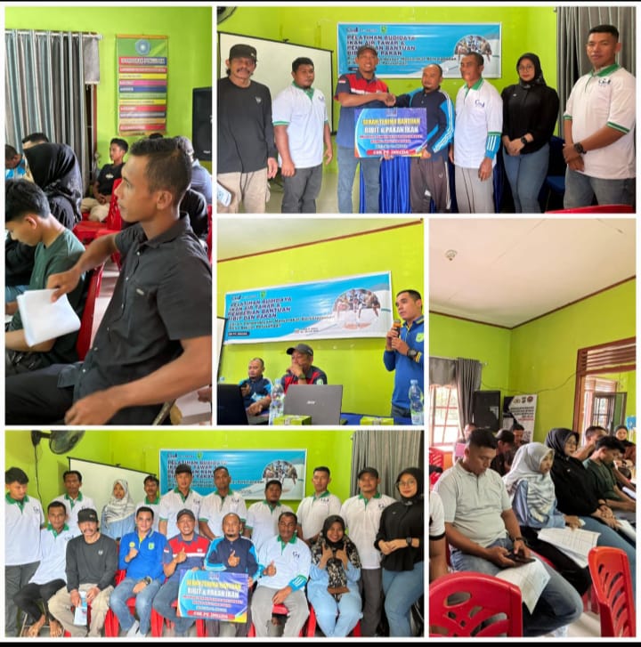 PT. Inecda Kembali Menyalurkan  Program CSR, Bantuan  Budidaya Ikan Air Tawar Kepada Masyarakat Sekitar