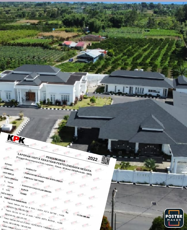 Rumah Mewah & Kendaraan Diduga tak Masuk LHKPN, FMPB Sumut Lapor Radiapoh ke KPK