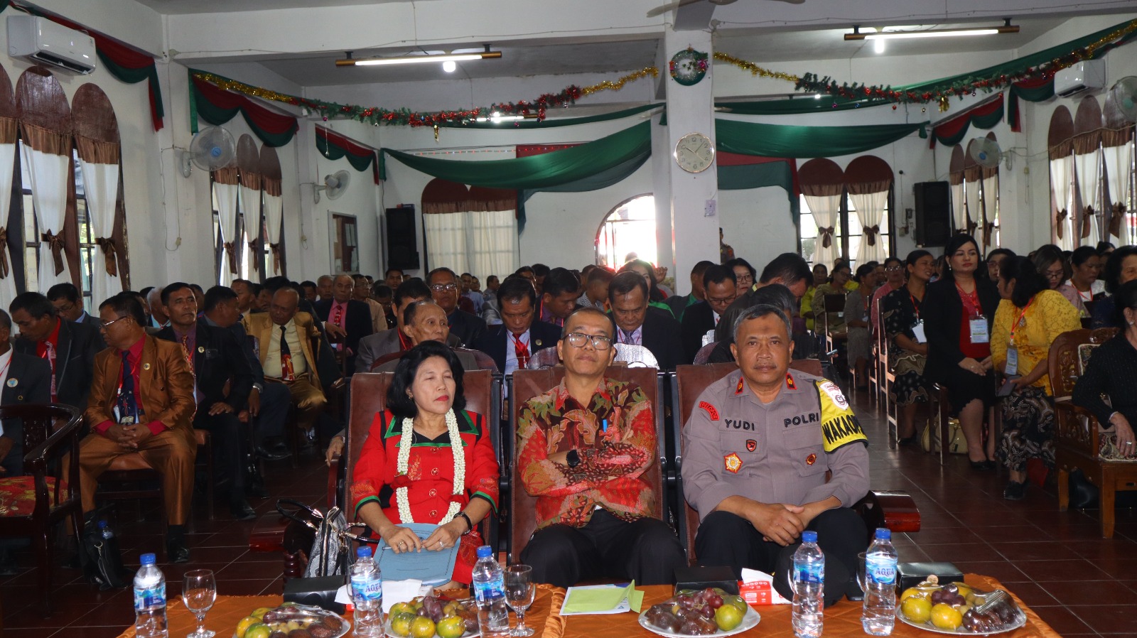 Wakapolres Pematangsiantar Hadiri Rapat Sinode Kerja Ke-44 Gereja Pentakosta