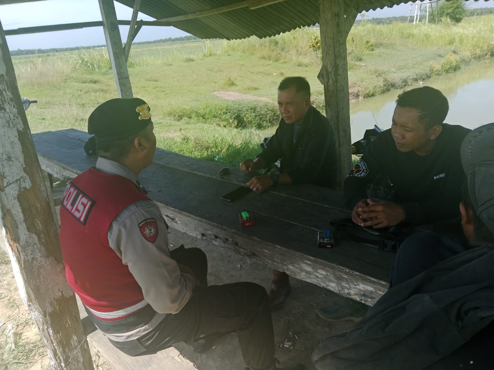 Personil Sat Samapta Polres Langkat Gelar Cooling System Jelang Pilkada 2024