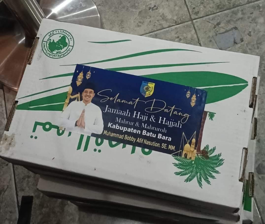 Bingkisan Untuk Jamaah Haji Batubara Bergambar Bobby Nasution, Pj. Bupati Batubara Jangan ‘Cawe-cawe