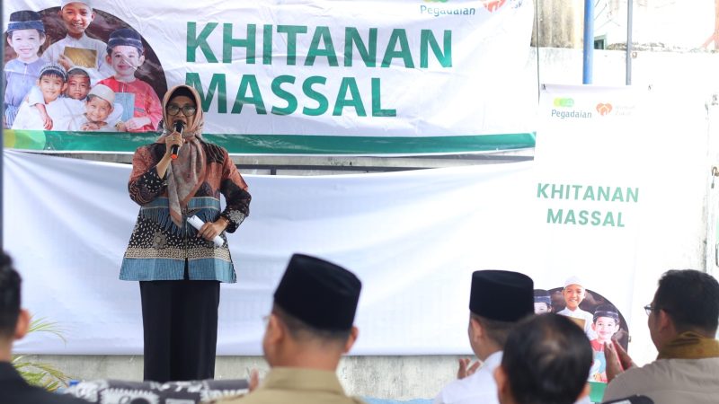 Wali Kota dr Susanti Dewayani Buka Kegiatan Khitanan Massal PT Pegadaian di Kantor Cabang PT Pegadaian Pematangsiantar