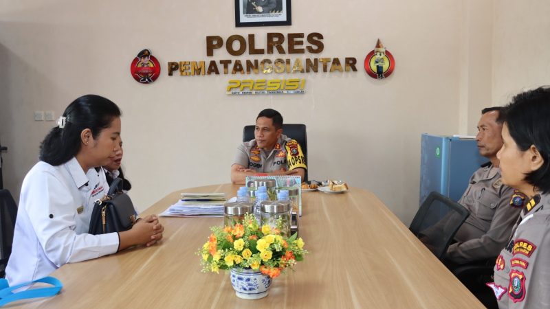 Polres Pematangsiantar Sambut Tim Penilaian Ombudsman