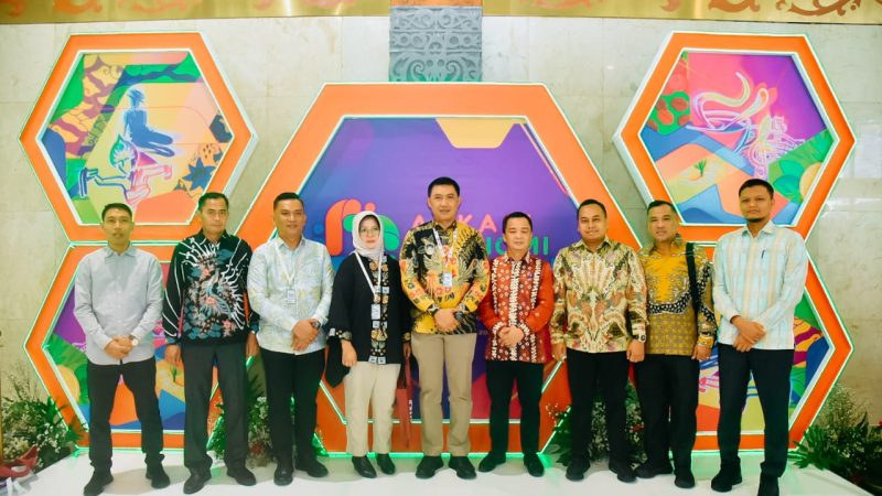 Pj. Bupati Heri Hadiri Rakernas Ke – 16 Apkasi