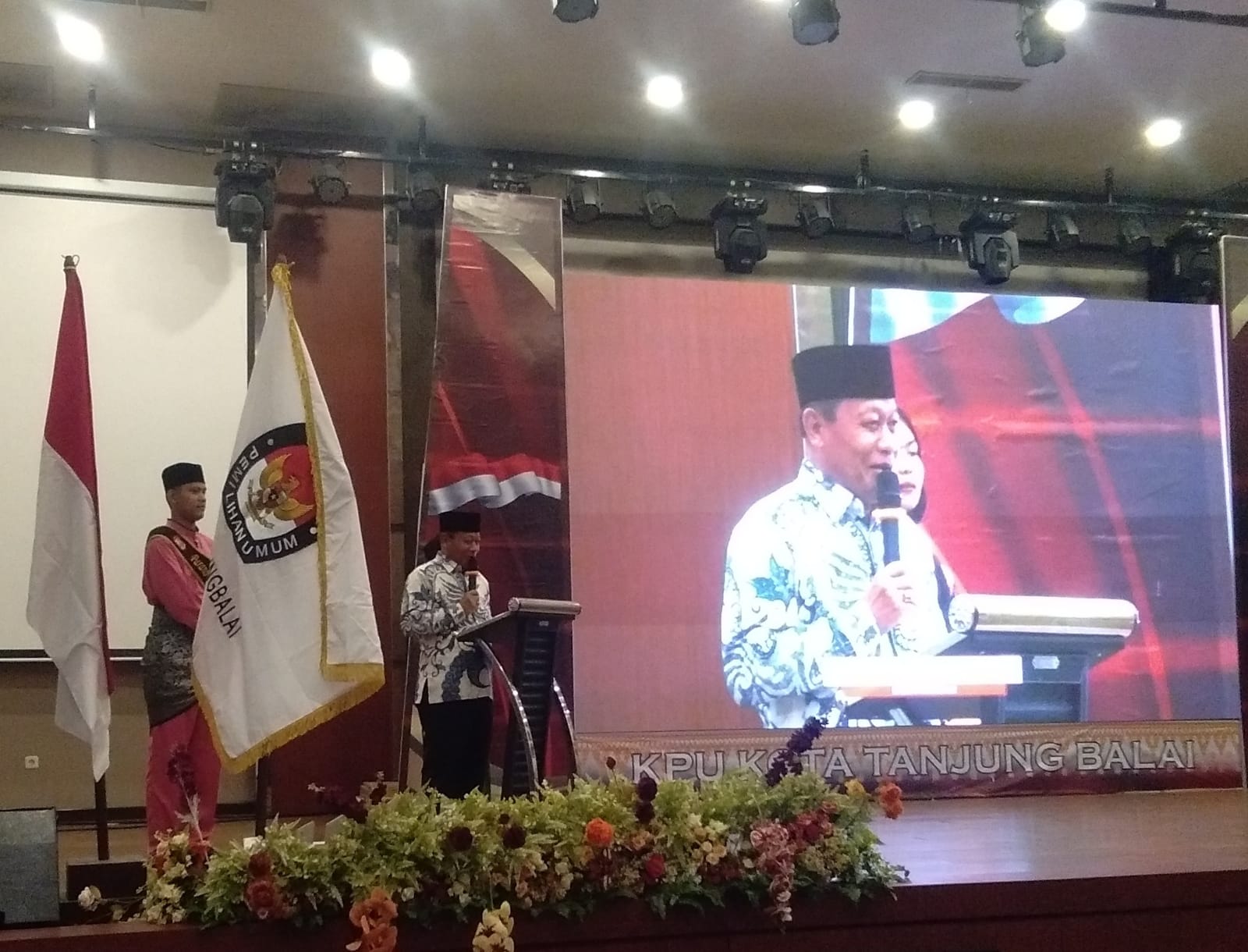 KPU Kota Tanjungbalai Laksanakan Luncuran Tahap Pengenalan Jingle Dan Maskot