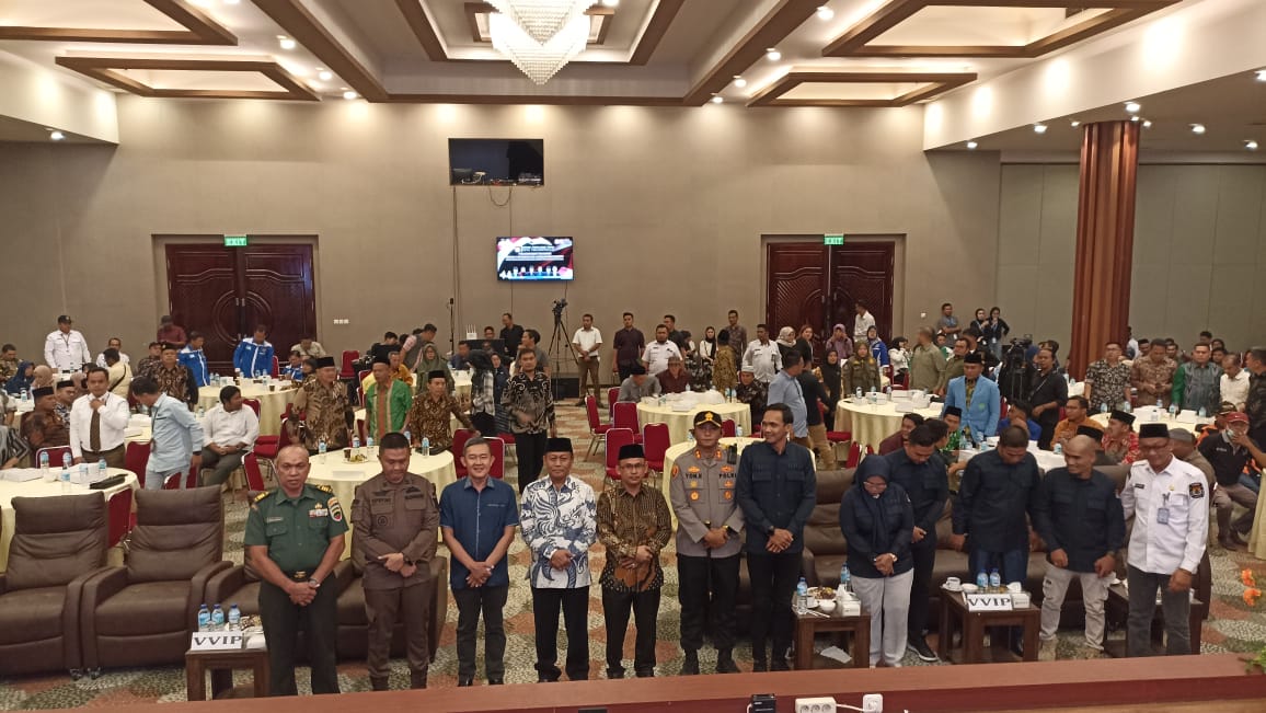 Kapolres Tanjungbalai Hadiri Peluncuran Jingle dan Maskot Pilkada Serentak