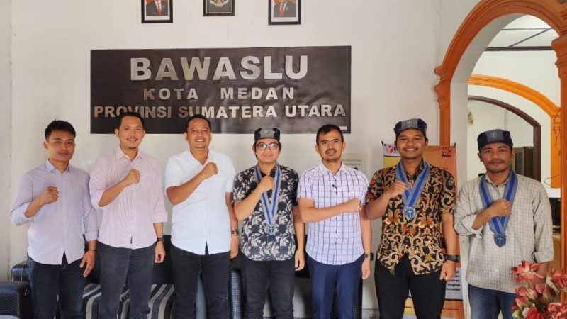 Audiensi dengan Bawaslu Kota Medan, GMKI Medan Menyoroti Mitigasi Penanganan Pelanggaran TSM menjelang Pilkada Serentak Kota Medan