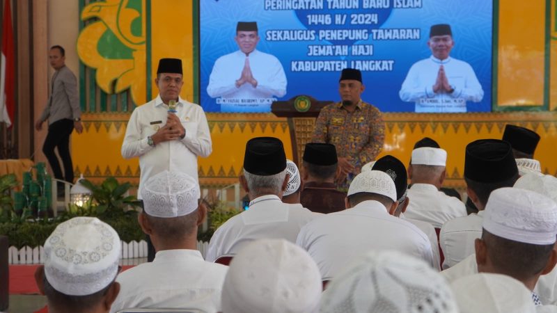 Sambut kedatangan Jama’ah Haji, Pj Bupati Langkat Berpesan Semoga Membawa Kebaikan Ditengah Masyarakat