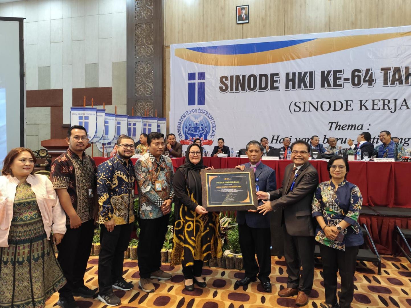 BPJS Ketenagakerjaan Pematangsiantar Berikan Apresiasi pada Sinode Kerja Ke-64 Huria Kristen Indonesia