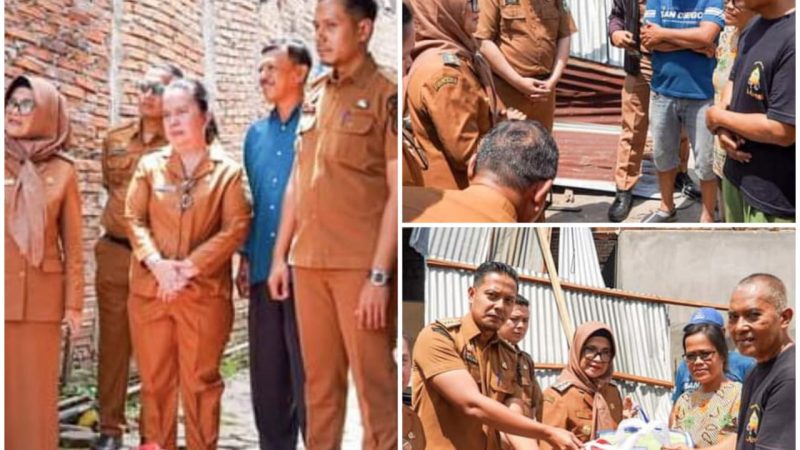 Wali Kota dr Susanti Dewayani Kunjungi Rumah Warga yang Terdampak Angin Kencang di Kecamatan Siantar Martoba