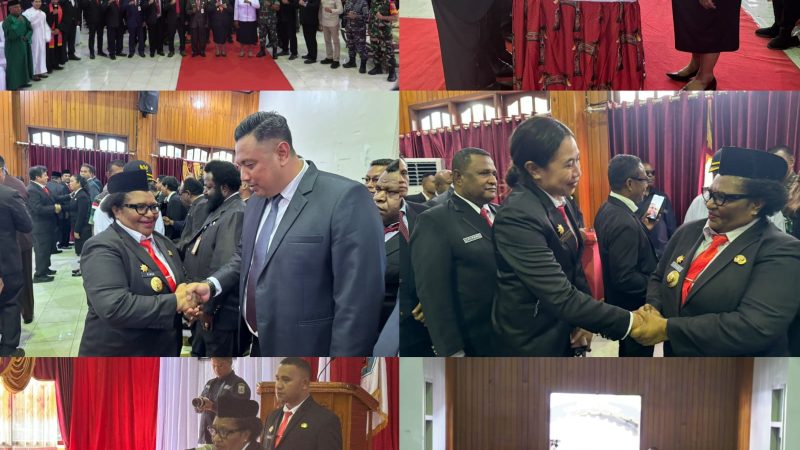 Pj Gubernur Papua Tengah Melantik 392 Pejabat Eselon II, III dan IV