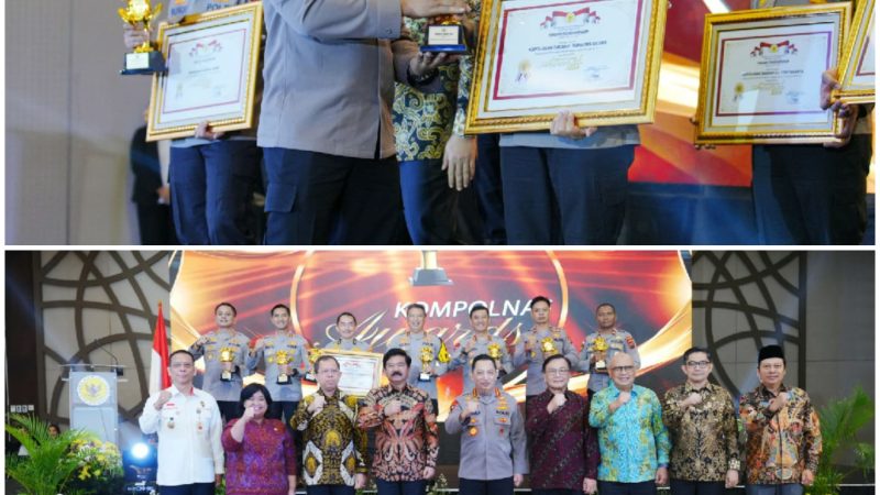 Polda Sumut Raih Gelar Terbaik dan Terima Penghargaan Kompolnas Awards 2024