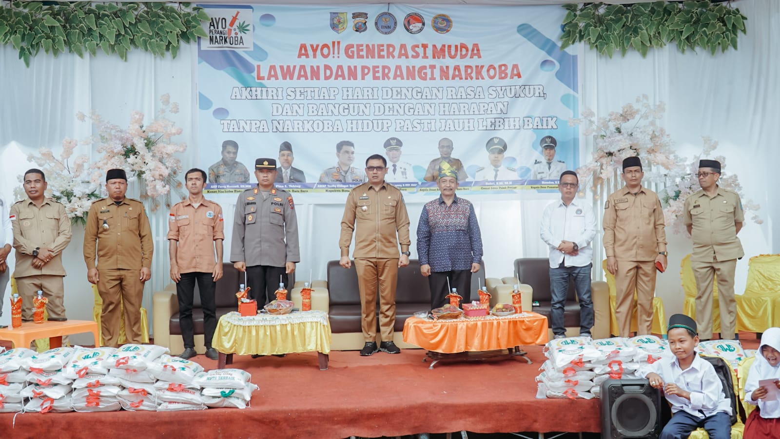 Pj. Bupati Batu Bara Ajak Generasi Muda Perangi Narkoba